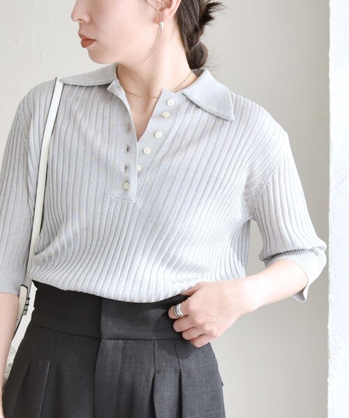 正規品♡リボンプルオーバー♡オフホワイト レディース 大人 上品 こなれた大人のリボン柄ニットプル