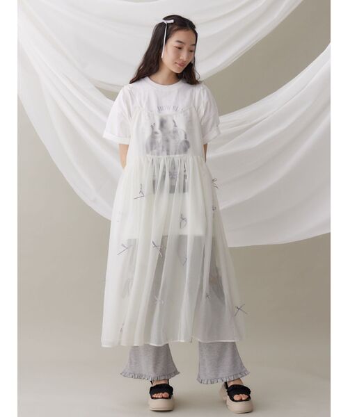 merry jenny（メリージェニー）の「ribbonシアーレイヤード