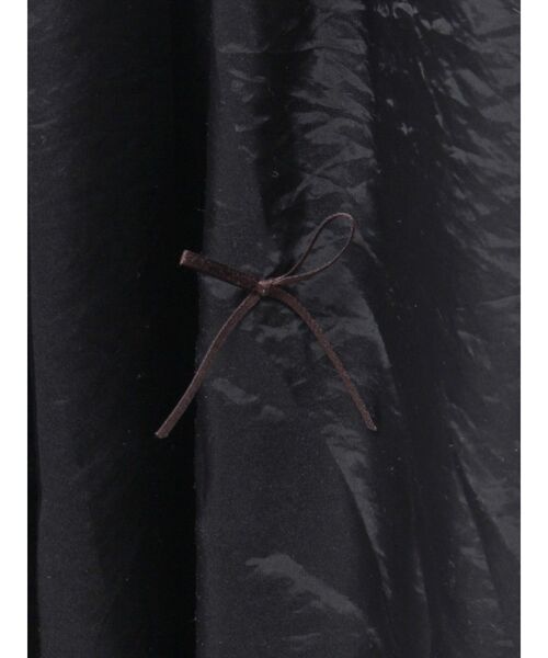 merry jenny(メリージェニー)の「ribbonシアーレイヤードキャミワンピース(ワンピース・レディース・ブラック/オフホワイト/ベージュ・FREE)」の4枚目の写真