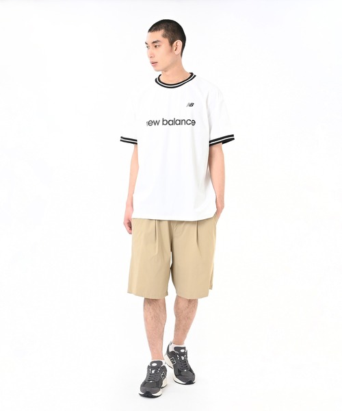 NEW BALANCE(ニューバランス)の「フットボールシャツ(Tシャツ/カットソー・メンズ・ブラック系その他/レッド/ホワイト・XX-LARGE/X-LARGE/LARGE/MEDIUM/SMALL)」の6枚目の写真