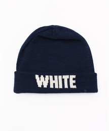 WHITE MOUNTAINEERING | 【White Mountaineering】WHITE LOGO KNIT CAP(ニットキャップ/ビーニー)