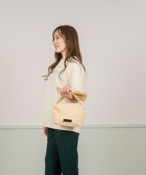 セール】【HELOYSE/エロイーズ】リボンポーチ ハンドバッグ