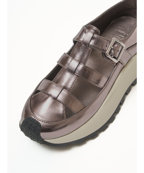 Bella lume(ベッラルーメ)の「《Bella Lume(ベッラルーメ)》グルカスニーカー(スニーカー・レディース・ブラック/シルバー・LARGE/MEDIUM/SMALL)」の10枚目の写真