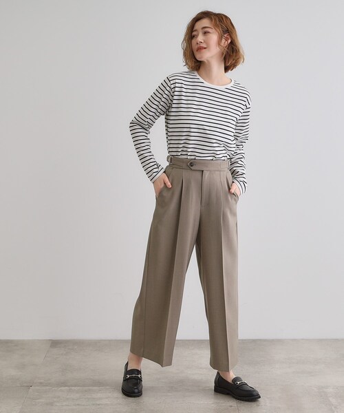 grove（グローブ）の「裾テールロンT（Tシャツ/カットソー・レディース・ホワイト系5/オフホワイト・01/02/04/03/05）」の9枚目の写真