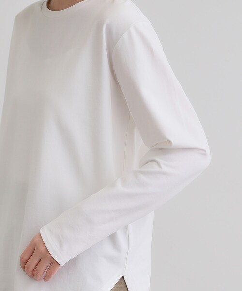 grove（グローブ）の「裾テールロンT（Tシャツ/カットソー・レディース・ホワイト系5/オフホワイト・01/02/04/03/05）」の16枚目の写真