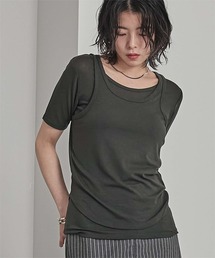 タンクレイヤード半袖Tシャツ