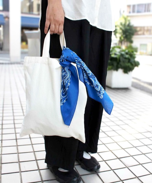 HAV-A-HANK（ハバハンク ）の「【HAV-A-HANK】ハバハンク ペイズリー柄バンダナ MADE IN USA NBA-0001（バンダナ/スカーフ・メンズ・オリーブ/サックスブルー/ブラック×レッド/グレー/ターコイズブルー/シルバー/ブラウン/レッド/ピンク/ライム/グリーン/バーガンディー/ベージュ/ネイビー/オレンジ/ダークネイビー/ロイヤルブルー/ブラック/ホワイト・FREE）」の13枚目の写真