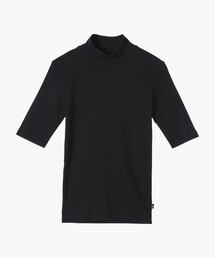 オーガニックコットン 半袖 ハイネックTシャツ "Vian"