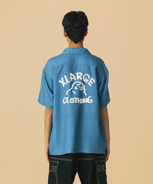 XLARGE(エクストララージ)の「DRAWING OG S/S SHIRT(シャツ/ブラウス・メンズ・ホワイト/ライトパープル/ブラック/ライトブルー・S/M/L/XL)」の12枚目の写真