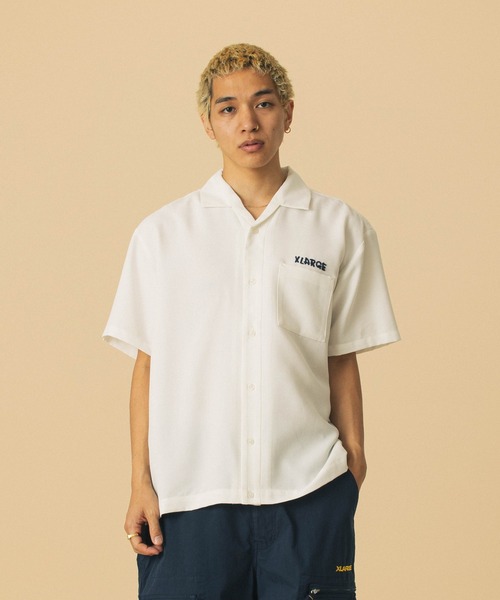 XLARGE(エクストララージ)の「DRAWING OG S/S SHIRT(シャツ/ブラウス・メンズ・ホワイト/ライトパープル/ブラック/ライトブルー・S/M/L/XL)」の14枚目の写真