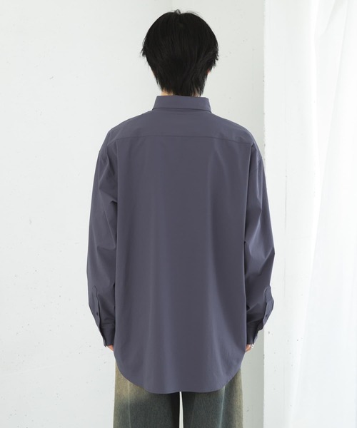 SENSE OF PLACE by URBAN RESEARCH(センスオブプレイスバイアーバンリサーチ)の「リップストップフィッシングシャツ(シャツ/ブラウス・メンズ・ブラック/アイボリー/ブルー・MEDIUM/LARGE)」の17枚目の写真