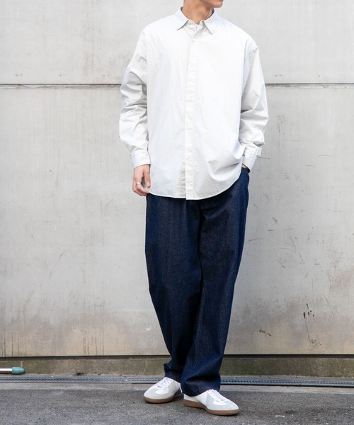 FORK＆SPOON　ガーメントダイロングスリーブシャツ URBAN RESEARCH DOORS｜FORK&SPOON ガーメントダイロング
