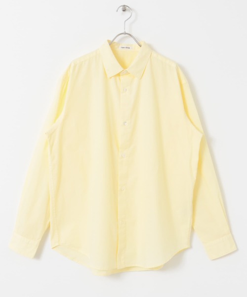 FORK&SPOON(フォークアンドスプーン)の「FORK&SPOON ガーメントダイロングスリーブシャツ(シャツ/ブラウス・メンズ・ブルー系その他/イエロー/ライトグレー・4/5)」の16枚目の写真