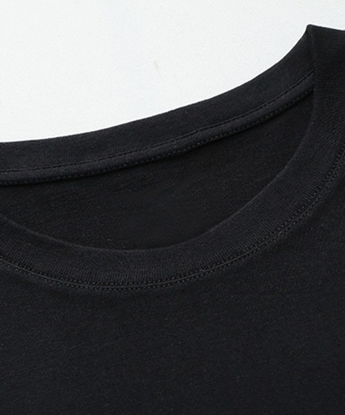 Lace Ladies(レースレディース)の「ハート ロゴプリント オーバーサイズ 半袖 Tシャツ(Tシャツ/カットソー・レディース・ホワイト/ダークグレー/ブラック・M/XL)」の5枚目の写真