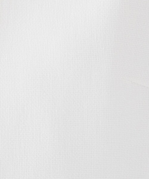 UNTITLED（アンタイトル）の「【セットアップ可/短丈】ドライタッチジャケット（ノーカラージャケット・レディース・オフホワイト/ナチュラル/ネイビー・00/01/02/03/04/42/44/46/48/50）」の8枚目の写真