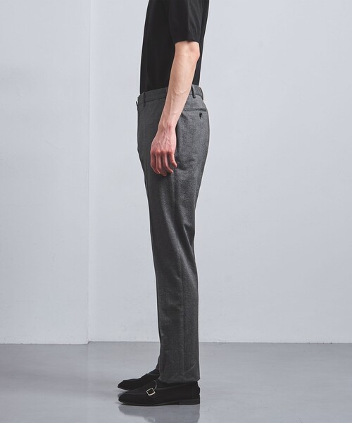 UNITED ARROWS(ユナイテッドアローズ)の「メランジ グレンプレイド ノープリーツ テーパード スラックス COMFORT EASY-MODEL(スラックス・メンズ・ダークグレー・44/50/48/46/52)」の10枚目の写真