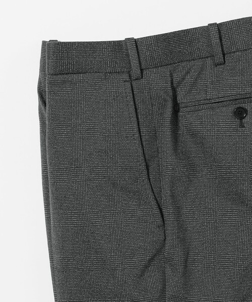 UNITED ARROWS(ユナイテッドアローズ)の「メランジ グレンプレイド ノープリーツ テーパード スラックス COMFORT EASY-MODEL(スラックス・メンズ・ダークグレー・44/50/48/46/52)」の6枚目の写真