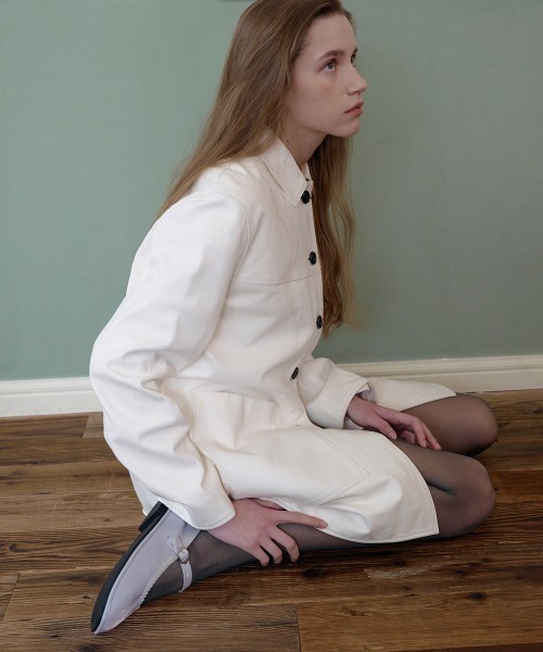 ROCKFISH WEATHERWEAR(ロックフィッシュウェザーウェア)の「WISLEY SCRUNCH MARYJANES(バレエシューズ・レディース・ホワイト/ピンク/ブルー/イエロー系/ブラック・23.0cm/23.5cm/24.0cm/24.5cm/25.0cm)」の16枚目の写真