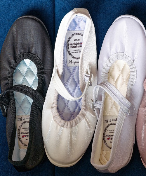 ROCKFISH WEATHERWEAR(ロックフィッシュウェザーウェア)の「WISLEY SCRUNCH MARYJANES(バレエシューズ・レディース・ホワイト/ピンク/ブルー/イエロー系/ブラック・23.0cm/23.5cm/24.0cm/24.5cm/25.0cm)」の21枚目の写真