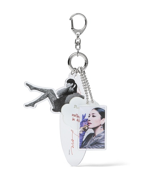 ZOZO（ゾゾ）の「【アン ミカ×ZOZO】スペシャル ポジティブ アクリルキーチャーム- Pi:S OF LOVE -（キーホルダー・レディース・マルチ・ONE SIZE）」の3枚目の写真