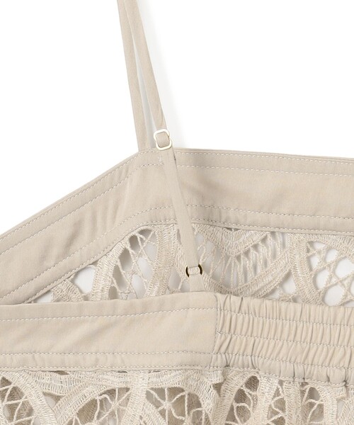 好評につき新色追加/汗じみ防止】エンブロイダリージャージー レース