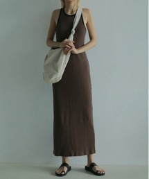 Bicolor Rib Onepiece