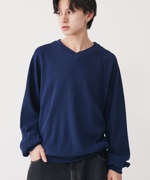 Shallow V-neck Thermal T-shrt / 浅VネックサーマルTシャツ