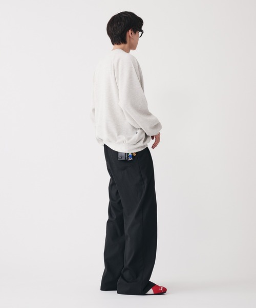 Adoon plain(アドーンプレーン)の「Shallow V-neck Thermal T-shrt / 浅VネックサーマルTシャツ(Tシャツ/カットソー・メンズ・ネイビー/ライトグレー・MEDIUM/LARGE)」の10枚目の写真