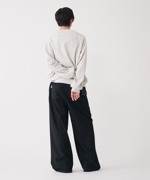 Adoon plain(アドーンプレーン)の「Shallow V-neck Thermal T-shrt / 浅VネックサーマルTシャツ(Tシャツ/カットソー・メンズ・ネイビー/ライトグレー・MEDIUM/LARGE)」の11枚目の写真