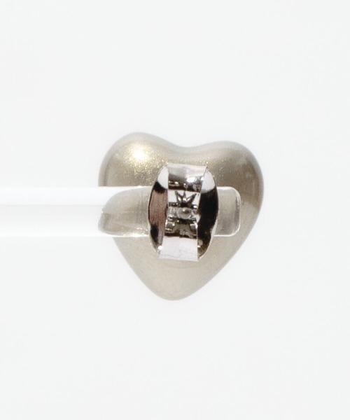 flower(フラワー)の「バルーンハートピアス(ピアス(片耳用)・レディース・ゴールド/シルバー・FREE)」の4枚目の写真