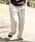 CAMBIO�i�J���r�I�j�́ump13596- Linen Rayon Wide Straight Pants ���C�h�X�g���[�g�p���c�i���̑��p���c�j�v�b�L�i��