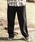 CAMBIO�i�J���r�I�j�́ump13596- Linen Rayon Wide Straight Pants ���C�h�X�g���[�g�p���c�i���̑��p���c�j�v�b�u���b�N