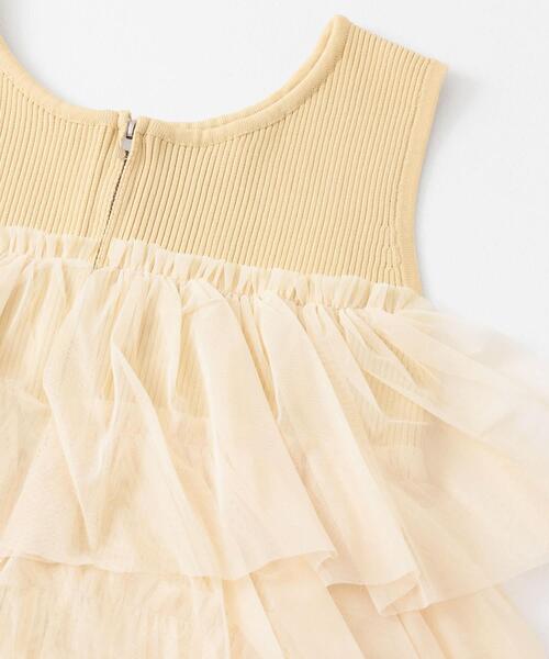 SENSE OF PLACE by URBAN RESEARCH（センスオブプレイスバイアーバンリサーチ）の「ダブルジップフリルニットトップ（ニット/セーター・レディース・ライトブルー/イエロー/ブラック/ライトグレー/アイボリー/キャメル/パープル・ONE）」の16枚目の写真