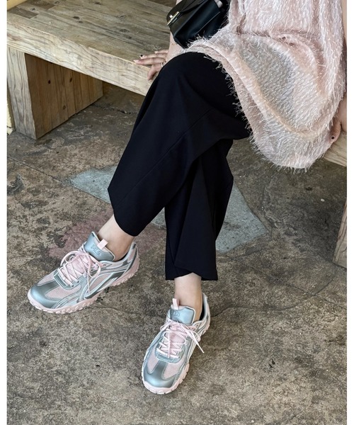 ◆FILA◆Fila Echappe Pink ハンソヒ着 韓国発 23~26㎝ ピンク系 FILA ECHAPPE(フィラ) スニーカー(レディース) - 海外