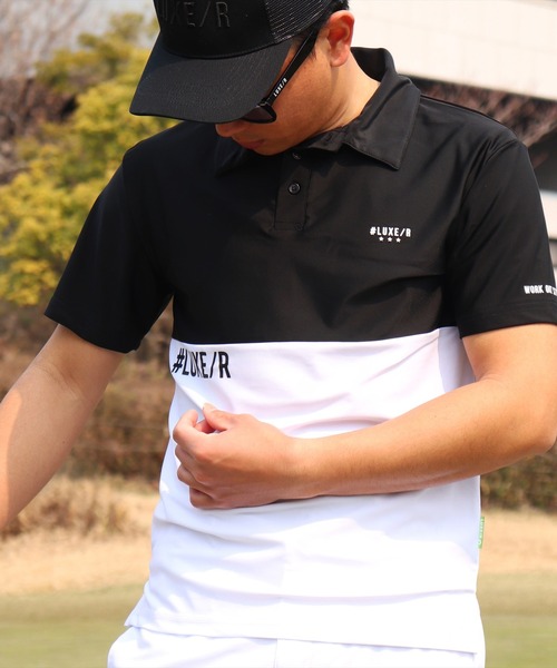 (RM) [LUXE/R GOLF] COOL & DRY stretch смерш байкал поло