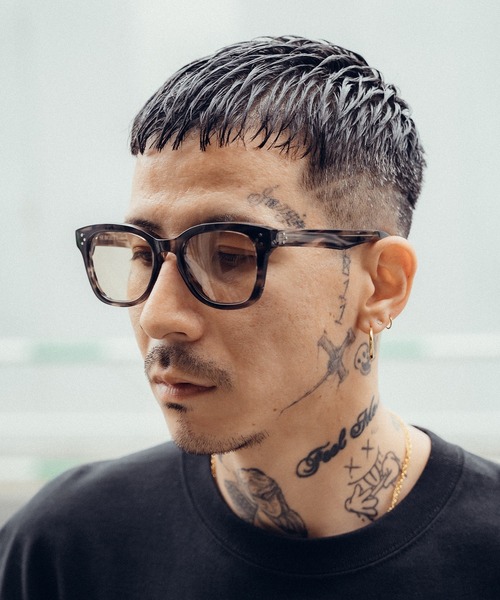 Subciety（サブサエティ）の「Sunglass-Lenny-（サングラス・メンズ・スモーク/グレー系その他/ブラック×ブルー・FREE）」の3枚目の写真