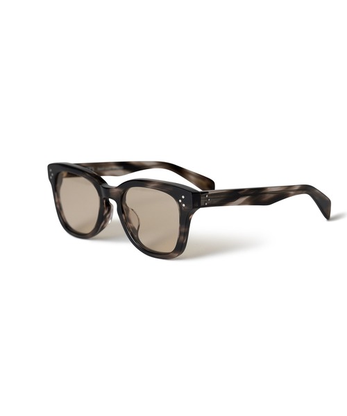 Subciety（サブサエティ）の「Sunglass-Lenny-（サングラス・メンズ・スモーク/グレー系その他/ブラック×ブルー・FREE）」の6枚目の写真