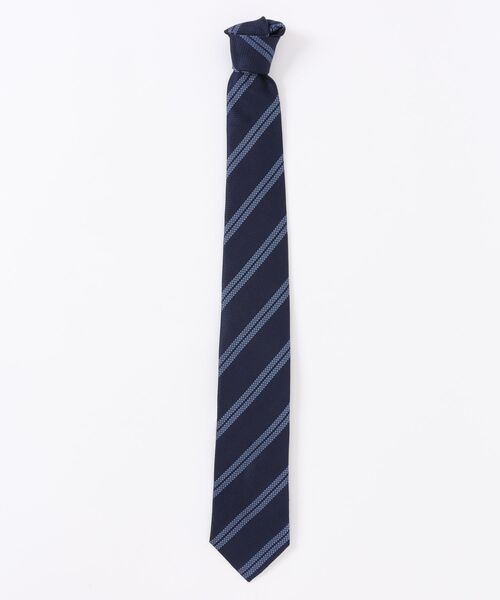 TOKYO SHIRTS（トウキョウシャツ）の「ネクタイ 絹100% ビジネス フォーマル（ネクタイ・メンズ・パープル/ブルー系1/ベージュ/ブルー系2/ブルー系4/ネイビー系2/ブルー系5/ネイビー系1/グレー系1/グリーン/ピンク/サックスブルー/ブルー系6/ネイビー系3/グレー系2/ネイビー系4・FREE）」の9枚目の写真