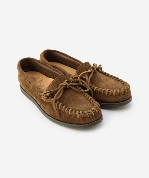 YUKETEN（ユケテン）の「YUKETEN | Scout Moc モカシンシューズ WOMEN（モカシン/デッキシューズ・レディース・ブラウン・7/6/8）」の3枚目の写真