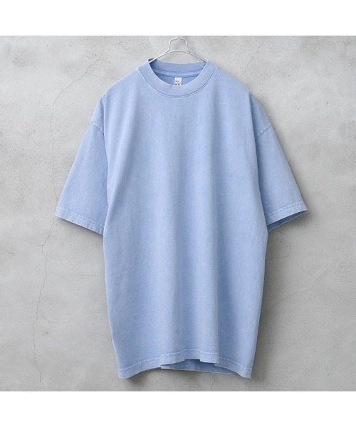 LOS ANGELES APPAREL(ロサンゼルスアパレル)の「LOS ANGELES APPAREL ロサンゼルスアパレル L-1801MW 6.5oz ガーメントダイ ショートスリーブ クルーネックTシャツ ミネラルウォッシュ MADE IN USA(Tシャツ/カットソー・メンズ・グレー/グレー系その他/ブラック/ブラウン/インディゴブルー/ブルー/グリーン・S/M/L/XL)」の7枚目の写真