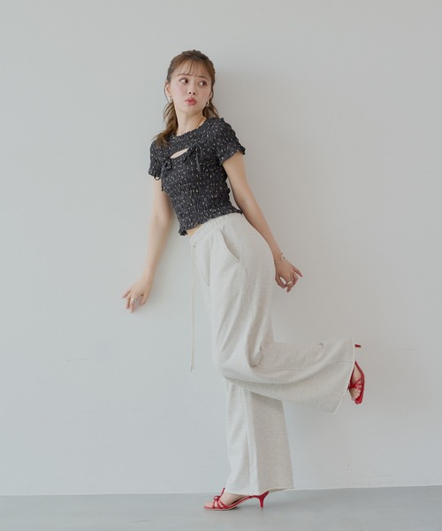 【Velvet】 Viola ombreコットンスウェットパンツ カラースウェットパンツ（スウェットパンツ）｜WOND（ウォンド