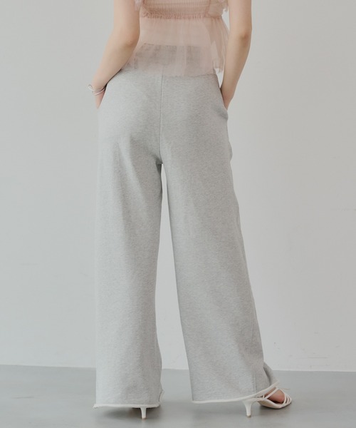 Chico（チコ）の「ルーズワイドスウェットパンツ（スウェットパンツ・レディース・オートミール/チャコールグレー/グレー・SMALL/MEDIUM）」の21枚目の写真