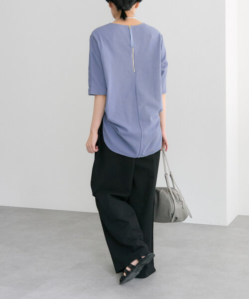 tシャツ 「綿100％」カットトップス「SUM1 STYLE(スミスタイル)」 レディース セール】《綿100％》カットトップス【SUM1 STYLE(スミスタイル