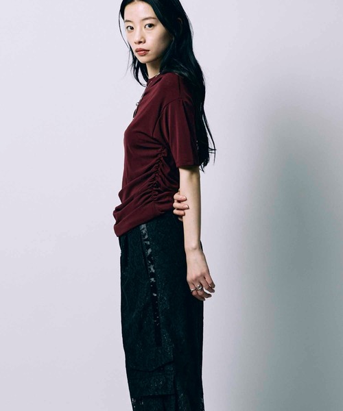 セール】【led.tokyo】ONE SHOULDER TOPS/ワンショルダー