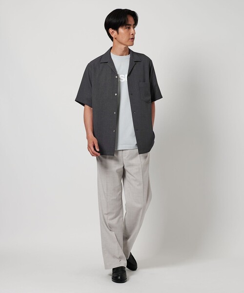 BEAUTY&YOUTH UNITED ARROWS - ciroiシャツ セール】グリッティ オープンカラーリラックスレギュラー シャツ