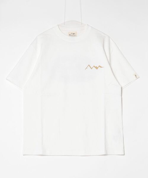 MANASTASH（マナスタッシュ）の「MANASTASH/マナスタッシュ　TOPO CAMO LOGO TEE（Tシャツ/カットソー・メンズ・ブラック/ホワイト・L/M/S/XL）」の3枚目の写真