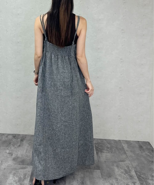 Per sist ence（パーシエンス）の「ツイードキャミワンピース（ワンピース・レディース・ブラウン/アイボリー/ブラック/グレー・ONE SIZE）」の13枚目の写真