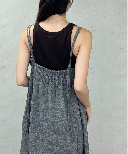 Per sist ence（パーシエンス）の「ツイードキャミワンピース（ワンピース・レディース・ブラウン/アイボリー/ブラック/グレー・ONE SIZE）」の14枚目の写真