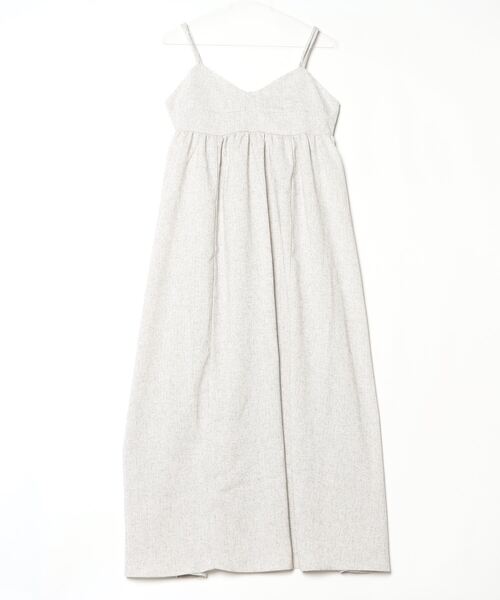 Per sist ence（パーシエンス）の「ツイードキャミワンピース（ワンピース・レディース・ブラウン/アイボリー/ブラック/グレー・ONE SIZE）」の5枚目の写真