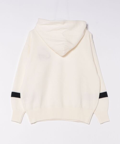 Grand PARK（グランドパーク）の「スエットライク「G」ロゴパーカー（ニット/セーター・レディース・ネイビー/アイボリー/グリーン/グレー・FREE）」の20枚目の写真